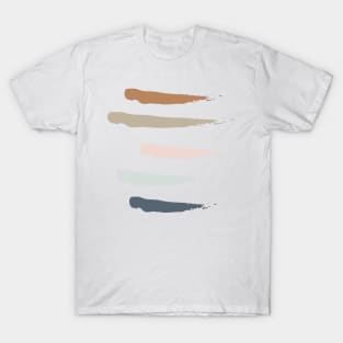 colorful paint smudges T-Shirt